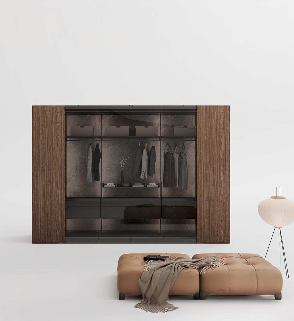 Dressing walk-in Camerino sticlă - imagine 5
