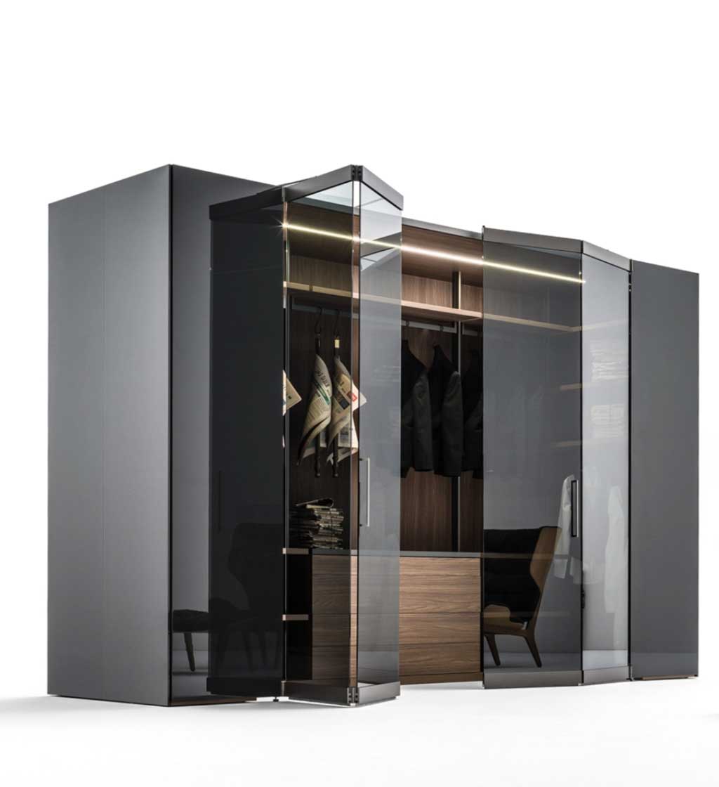 Dressing walk-in Camerino sticlă - imagine 6