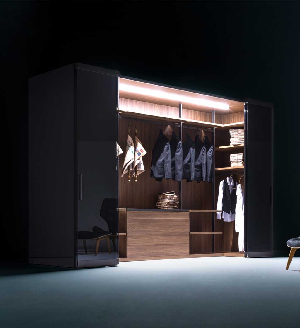 Dressing walk-in Camerino sticlă - imagine 9