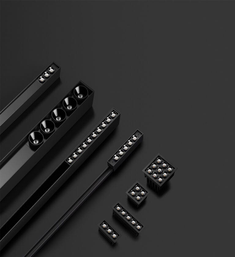 Corp pentru sina Black Foster Micro 48V 104