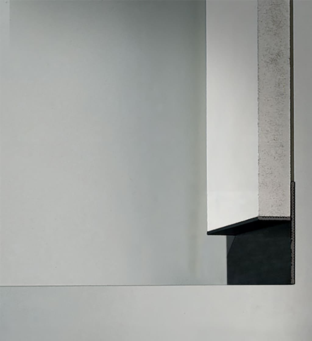 Profil tip plintă și scafă ascunsă Shadow Gap NEGRU MAT Vopsit prin pulbere, electrostatic. H 13MM L2,7, PS130A54270