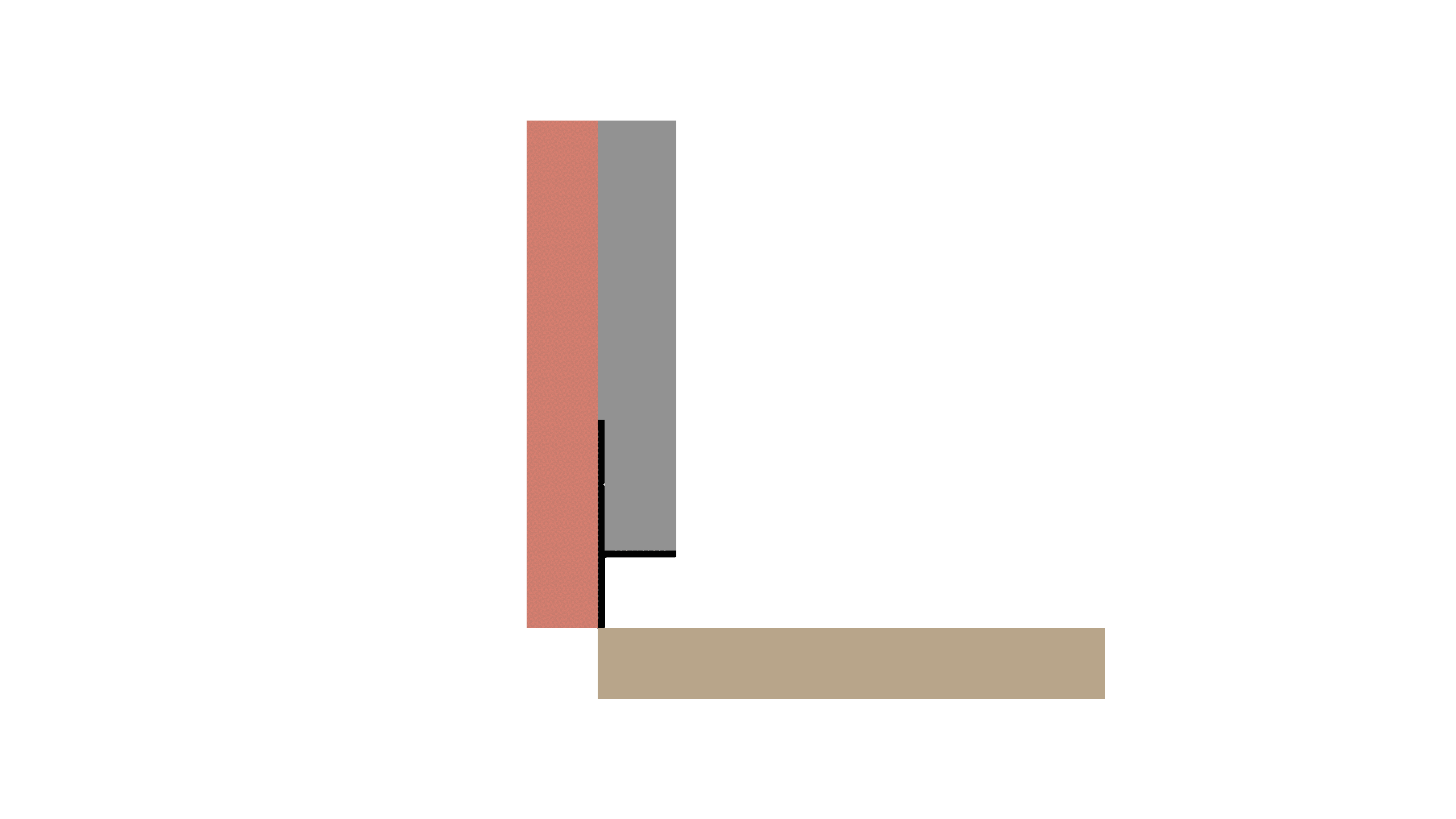 Profil tip plintă și scafă ascunsă Shadow Gap NEGRU MAT Vopsit prin pulbere, electrostatic. H 13MM L2,7, PS130A54270 - imagine 16