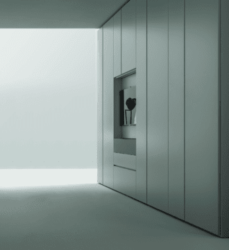 Dulap cu zonă TV pentru dormitor