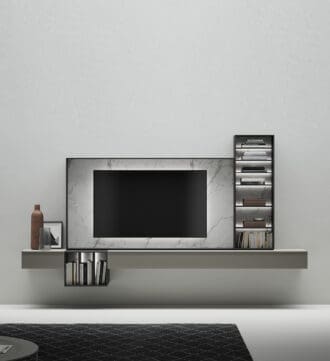 Ansamblu mobilier TV cu ramă