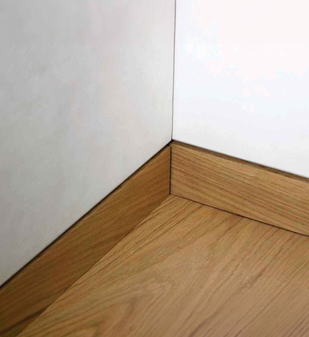 Plintă din aluminiu Filomuro (la nivel cu peretele) plano BF - BASE + TOP in Anodized Aluminum - Plano Design for Drywall at the wall level, 2.7m, BF600ASN270 + BF550ASN270 - imagine 4