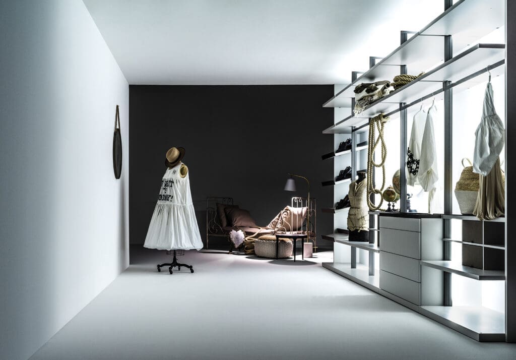 Dressing walk-in deschis Cabina
